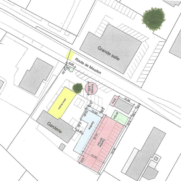 Plan de la Fête du Bicentenaire de Forel (Lavaux)